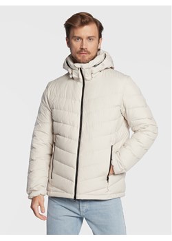 Jack Wolfskin Kurtka puchowa Fairmont 1203591 Écru Regular Fit ze sklepu MODIVO w kategorii Kurtki męskie - zdjęcie 181061552