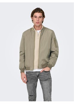 Only & Sons Kurtka bomber Joshua 22023287 Beżowy Regular Fit ze sklepu MODIVO w kategorii Kurtki męskie - zdjęcie 181061580