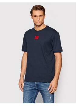 Hugo T-Shirt Diragolino212 50447978 Granatowy Regular Fit ze sklepu MODIVO w kategorii T-shirty męskie - zdjęcie 181061630