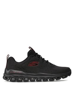 Skechers Sneakersy Fasten Up 232136/BBK Czarny ze sklepu MODIVO w kategorii Buty sportowe męskie - zdjęcie 181061674