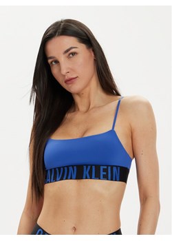 Calvin Klein Underwear Biustonosz top 000QF7631E Niebieski ze sklepu MODIVO w kategorii Biustonosze - zdjęcie 181061704