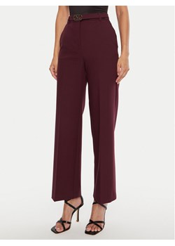 Marciano Guess Spodnie materiałowe Celia 4BGB03 7046A Bordowy Regular Fit ze sklepu MODIVO w kategorii Spodnie damskie - zdjęcie 181061733