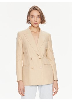 TWINSET Marynarka 241TP2560 Beżowy Regular Fit ze sklepu MODIVO w kategorii Marynarki damskie - zdjęcie 181061774