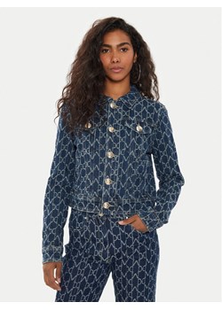 Marciano Guess Kurtka jeansowa Bea 4YGL21 7145A Granatowy Regular Fit ze sklepu MODIVO w kategorii Kurtki damskie - zdjęcie 181061831