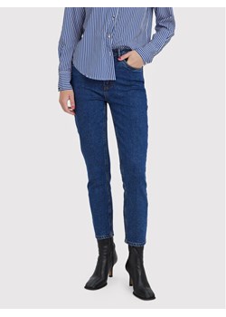 Vero Moda Jeansy Brenda 10268434 Granatowy Straight Fit ze sklepu MODIVO w kategorii Jeansy damskie - zdjęcie 181061833