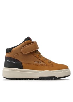 Geox Sneakersy J Bunshee B.Babx A J16FMA 0ME32 C2G9B M Brązowy ze sklepu MODIVO w kategorii Buty sportowe dziecięce - zdjęcie 181061834