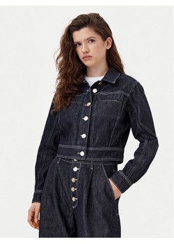 KARL LAGERFELD Kurtka jeansowa A1W14048 Granatowy Regular Fit ze sklepu MODIVO w kategorii Kurtki damskie - zdjęcie 181061842