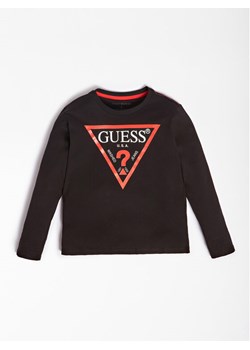 Guess Bluzka L84I29 K8HM0 Czarny Regular Fit ze sklepu MODIVO w kategorii Bluzki dziewczęce - zdjęcie 181061970