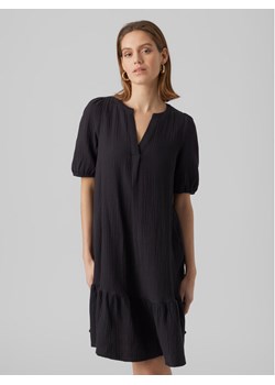 Vero Moda Sukienka codzienna Natali 10279682 Czarny Regular Fit ze sklepu MODIVO w kategorii Sukienki - zdjęcie 181062082