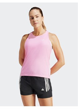 adidas Koszulka techniczna Own The Run IN2963 Różowy Regular Fit ze sklepu MODIVO w kategorii Bluzki damskie - zdjęcie 181062141