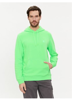 Boss Bluza Wetalk 50509314 Zielony Regular Fit ze sklepu MODIVO w kategorii Bluzy męskie - zdjęcie 181062142