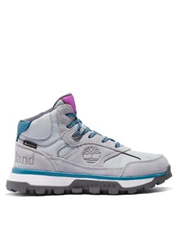 Timberland Trzewiki Trail Trekker Mid Gtx GORE-TEX TB0A67DC0321 Szary ze sklepu MODIVO w kategorii Buty zimowe dziecięce - zdjęcie 181062184