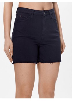 Tommy Hilfiger Szorty jeansowe WW0WW40211 Granatowy Regular Fit ze sklepu MODIVO w kategorii Szorty - zdjęcie 181062271