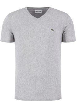 Lacoste T-Shirt TH6710 Szary Regular Fit ze sklepu MODIVO w kategorii T-shirty męskie - zdjęcie 181062282