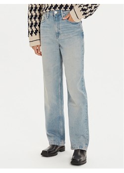 Tommy Hilfiger Jeansy WW0WW42812 Niebieski Straight Fit ze sklepu MODIVO w kategorii Jeansy damskie - zdjęcie 181062514