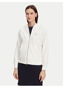 Gant Bluza Shield 4201412 Écru Regular Fit ze sklepu MODIVO w kategorii Bluzy damskie - zdjęcie 181062532