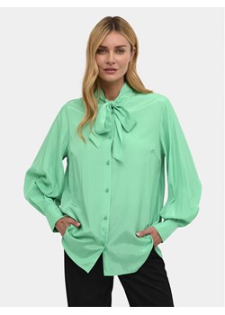 Kaffe Koszula Loren 10508188 Zielony Regular Fit ze sklepu MODIVO w kategorii Koszule damskie - zdjęcie 181062541