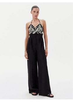 TWINSET Kombinezon 251LB2FAA Czarny Regular Fit ze sklepu MODIVO w kategorii Kombinezony damskie - zdjęcie 181062592