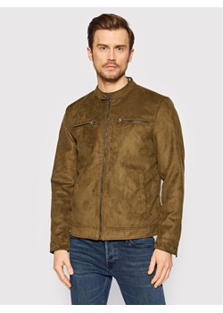 Only & Sons Kurtka z imitacji skóry Willow 22021446 Brązowy Regular Fit ze sklepu MODIVO w kategorii Kurtki męskie - zdjęcie 181062603