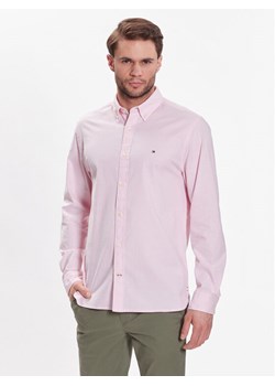 Tommy Hilfiger Koszula 1985 MW0MW29968 Różowy Regular Fit ze sklepu MODIVO w kategorii Koszule męskie - zdjęcie 181062694