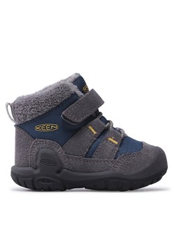 Keen Trekkingi Knotch Chukka 1026817 Niebieski ze sklepu MODIVO w kategorii Buty zimowe dziecięce - zdjęcie 181062764