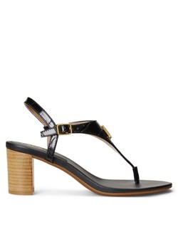 LAUREN RALPH LAUREN Sandały Westcott Ii 802904280001 Czarny ze sklepu MODIVO w kategorii Sandały damskie - zdjęcie 181062801