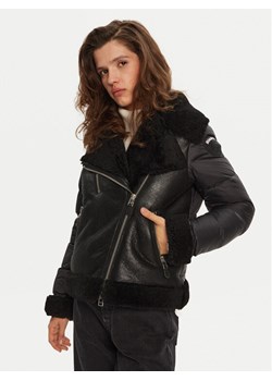 Blauer Kożuch 24WBLDL01417 Czarny Regular Fit ze sklepu MODIVO w kategorii Kożuchy - zdjęcie 181062812
