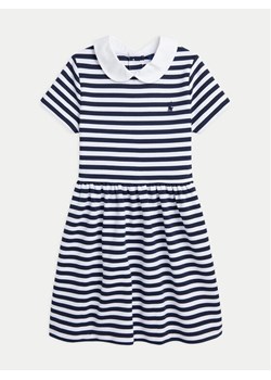 Polo Ralph Lauren Sukienka codzienna 312940613001 Granatowy Regular Fit ze sklepu MODIVO w kategorii Sukienki dziewczęce - zdjęcie 181062913