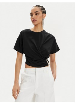 Patrizia Pepe Bluzka 2M4369/J206-K103 Czarny Regular Fit ze sklepu MODIVO w kategorii Bluzki damskie - zdjęcie 181063020