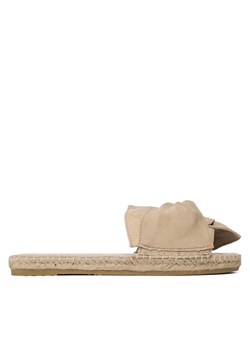 Manebi Espadryle Sandals With Knot M 1.1 JK Beżowy ze sklepu MODIVO w kategorii Espadryle damskie - zdjęcie 181063053