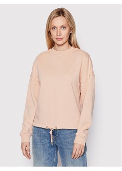 Urban Classics Bluza Crew TB1523 Różowy Oversize ze sklepu MODIVO w kategorii Bluzy damskie - zdjęcie 181063173