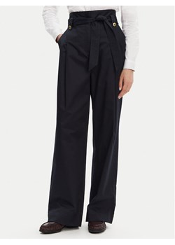 Barbour Spodnie materiałowe Elsie LTR0385NY99 Granatowy Wide Leg ze sklepu MODIVO w kategorii Spodnie damskie - zdjęcie 181063263