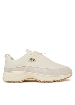 Lacoste Sneakersy Audyssor Zip OG 7-49SFA0123 Écru ze sklepu MODIVO w kategorii Buty sportowe damskie - zdjęcie 181063274