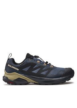 Salomon Buty do biegania X-Adventure Gore-Tex L47526000 Granatowy ze sklepu MODIVO w kategorii Buty sportowe męskie - zdjęcie 181063350
