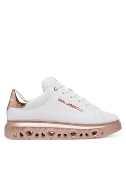 KARL LAGERFELD Sneakersy KL64519A Biały ze sklepu MODIVO w kategorii Buty sportowe damskie - zdjęcie 181063361