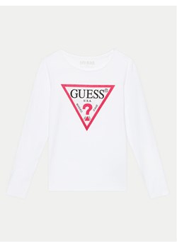 Guess Bluzka J2YI50 K6YW1 Biały Regular Fit ze sklepu MODIVO w kategorii T-shirty chłopięce - zdjęcie 181063372