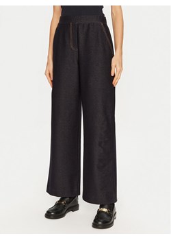 Max Mara Leisure Spodnie materiałowe Foggia 2426786108 Granatowy Wide Leg ze sklepu MODIVO w kategorii Spodnie damskie - zdjęcie 181063493