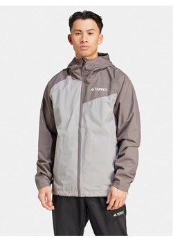 adidas Kurtka outdoor Terrex Multi 2L RAIN.RDY IP1430 Szary Regular Fit ze sklepu MODIVO w kategorii Kurtki męskie - zdjęcie 181063524