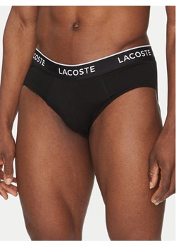Lacoste Komplet 3 par slipów 8H1293 Czarny ze sklepu MODIVO w kategorii Majtki męskie - zdjęcie 181063641
