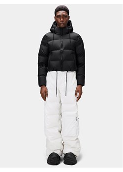 Rains Kurtka zimowa 15150 Czarny Regular Fit ze sklepu MODIVO w kategorii Kurtki damskie - zdjęcie 181063673
