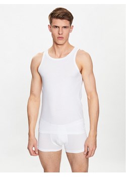 HOM Tank top 401332 Biały Regular Fit ze sklepu MODIVO w kategorii Podkoszulki męskie - zdjęcie 181063752