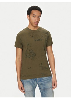 G-Star Raw T-Shirt Wash D25973-C338 H343 Zielony Regular Fit ze sklepu MODIVO w kategorii T-shirty męskie - zdjęcie 181063790