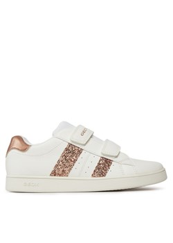 Geox Sneakersy J Eclyper Girl J45LRA 000BC C1ZH8 D Biały - id: 0000303265540 - marki Geox - 181063980 Geox Sneakersy J Eclyper Girl J45LRA 000BC C1ZH8 D Biały ze sklepu MODIVO w kategorii Trampki dziecięce - zdjęcie 181063980