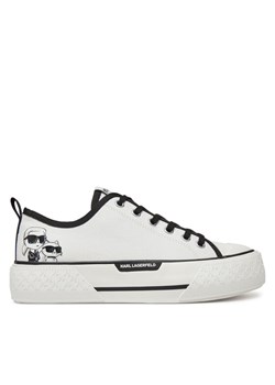 KARL LAGERFELD Trampki KL60614T Biały ze sklepu MODIVO w kategorii Trampki damskie - zdjęcie 181064042