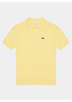 Lacoste Polo PJ2909 Żółty Regular Fit ze sklepu MODIVO w kategorii T-shirty chłopięce - zdjęcie 181064060