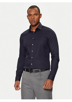 Calvin Klein Koszula K10K108426 Granatowy Slim Fit ze sklepu MODIVO w kategorii Koszule męskie - zdjęcie 181064174