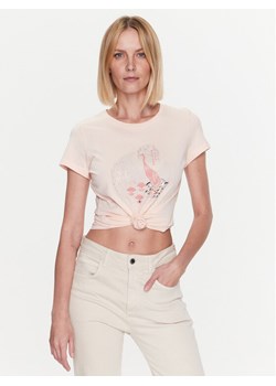 Mustang T-Shirt Alina 1013386 Różowy Regular Fit ze sklepu MODIVO w kategorii Bluzki damskie - zdjęcie 181064184
