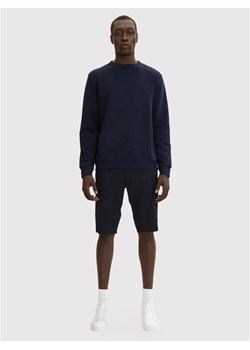 Tom Tailor Szorty materiałowe 1031444 Granatowy Regular Fit ze sklepu MODIVO w kategorii Spodenki męskie - zdjęcie 181064210