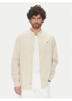 Tommy Jeans Koszula DM0DM20893 Beżowy Regular Fit ze sklepu MODIVO w kategorii Koszule męskie - zdjęcie 181064221