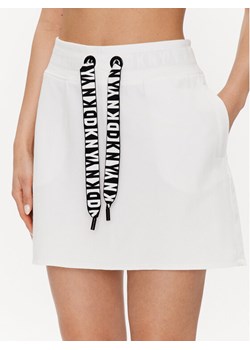 DKNY Sport Spódnica trapezowa DP3S5017 Biały Classic Fit ze sklepu MODIVO w kategorii Spódnice - zdjęcie 181064234